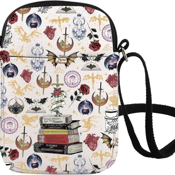 Stylish Starlight Crossbody - Adjustable Messenger Bag for Daily Essentials - Picture 1 of 7